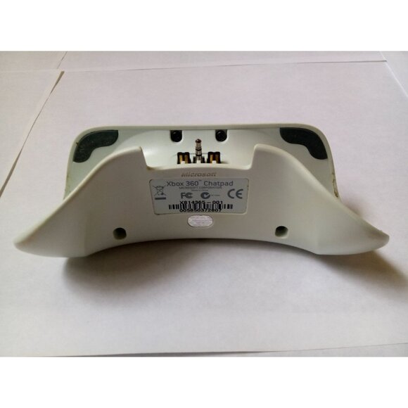 Xbox 360 Controller Chatpad Keypad White - Picture 8 of 8
